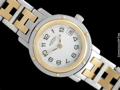 hermes womens golden gold strap watches for sale|Hermes women's watches.